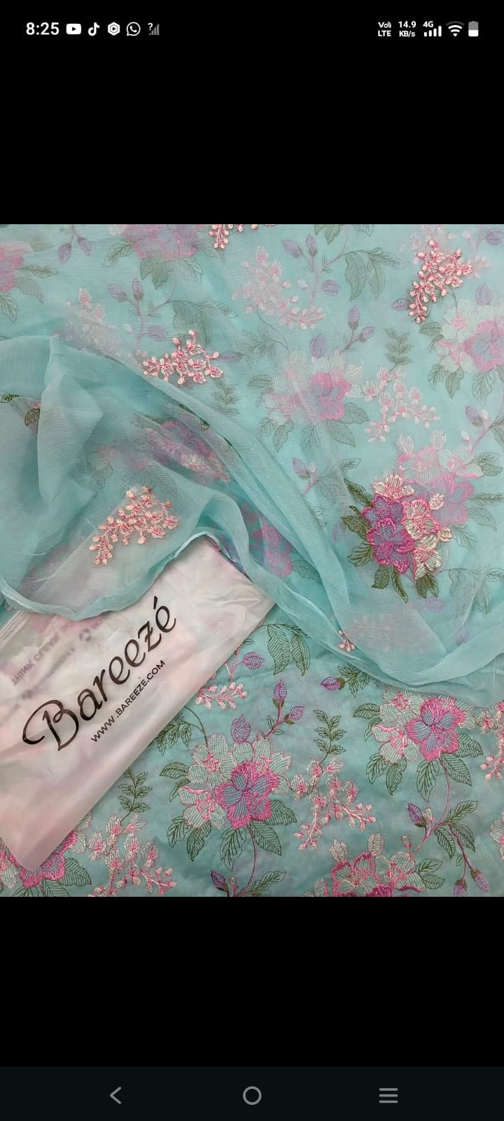 Bareeze Lawn 3 Piece Suit