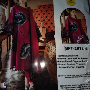 Maria.b. Embroidered Lawn 3 Piece Suit